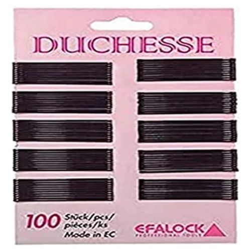 DUCHESSE Haarklemmen 7cm schwarz 100 Stk.